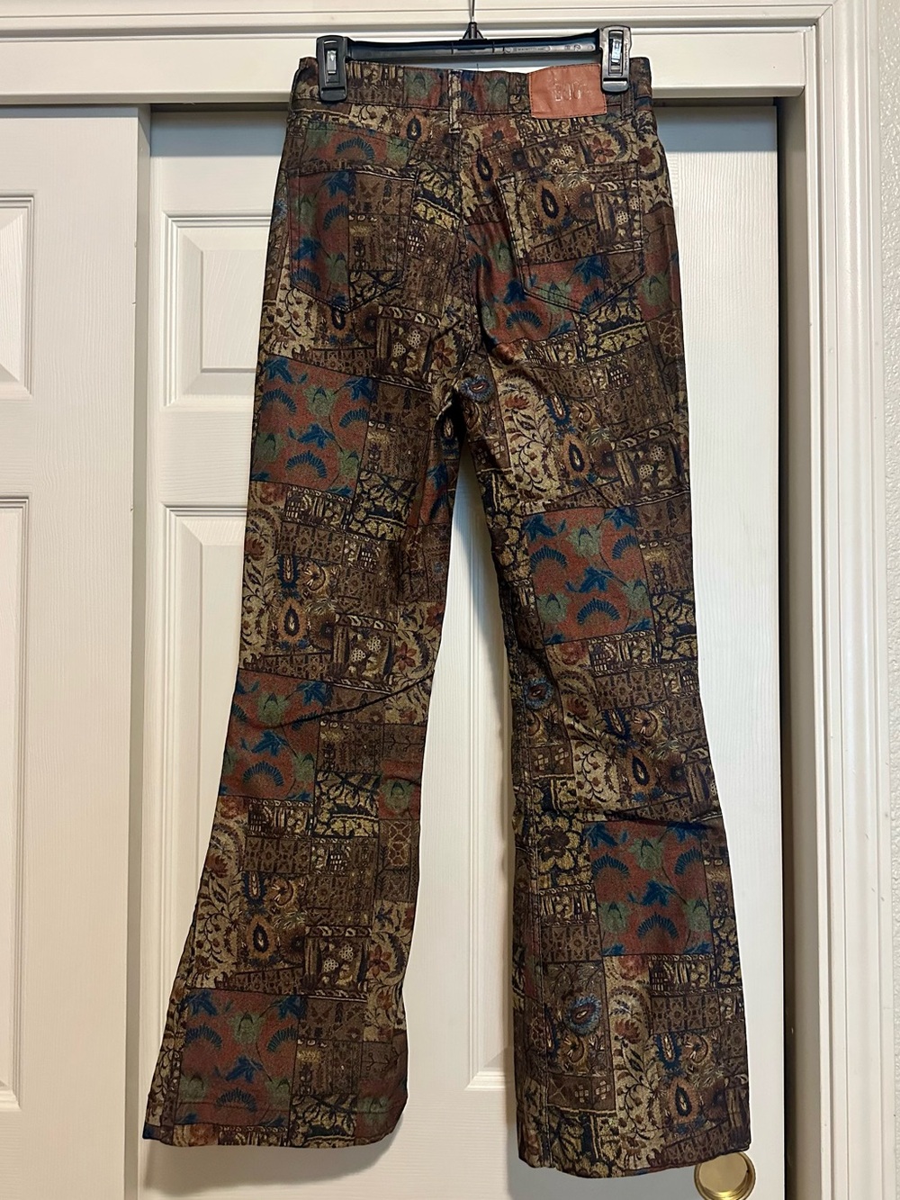 BDG Tapestry Flare Jeans - Picture 3 of 4